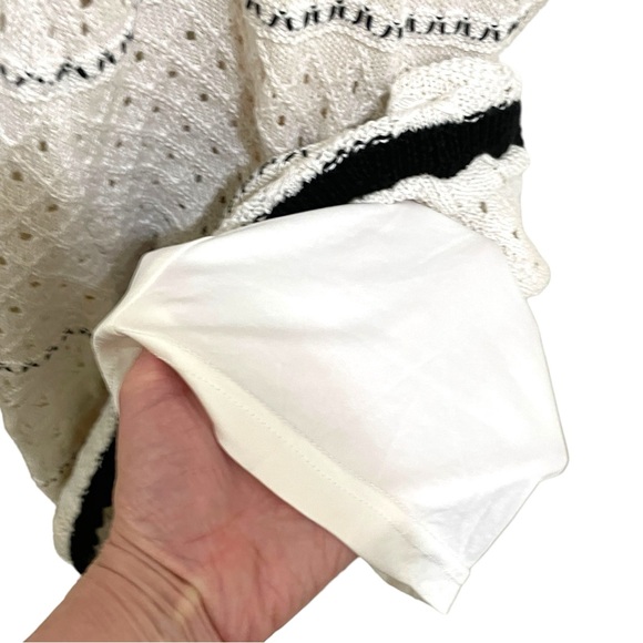 NWT Olive & Oak Crochet Maxi Dress, Size Medium Summer - Picture 15 of 16